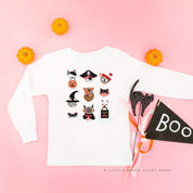 Halloween Kitties - Featuring @HeyCuteDesign - Long Sleeve Child Shirt Little Mama Shirt Shop