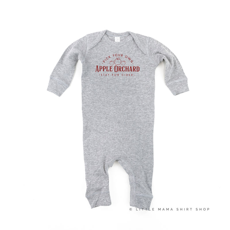 APPLE ORCHARD - One Piece Baby Sleeper