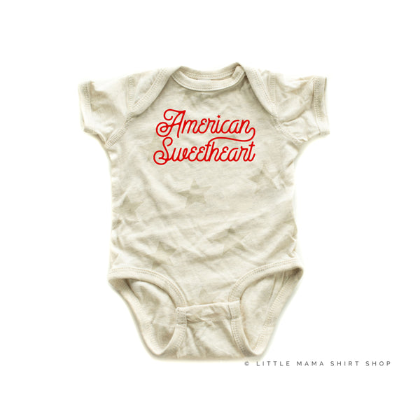 AMERICAN SWEETHEART - SCRIPT - Short Sleeve STAR Child Shirt