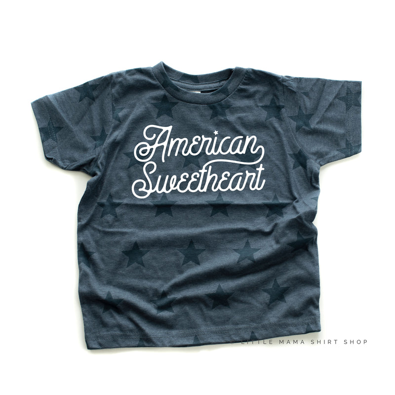 AMERICAN SWEETHEART - SCRIPT - Short Sleeve STAR Child Shirt