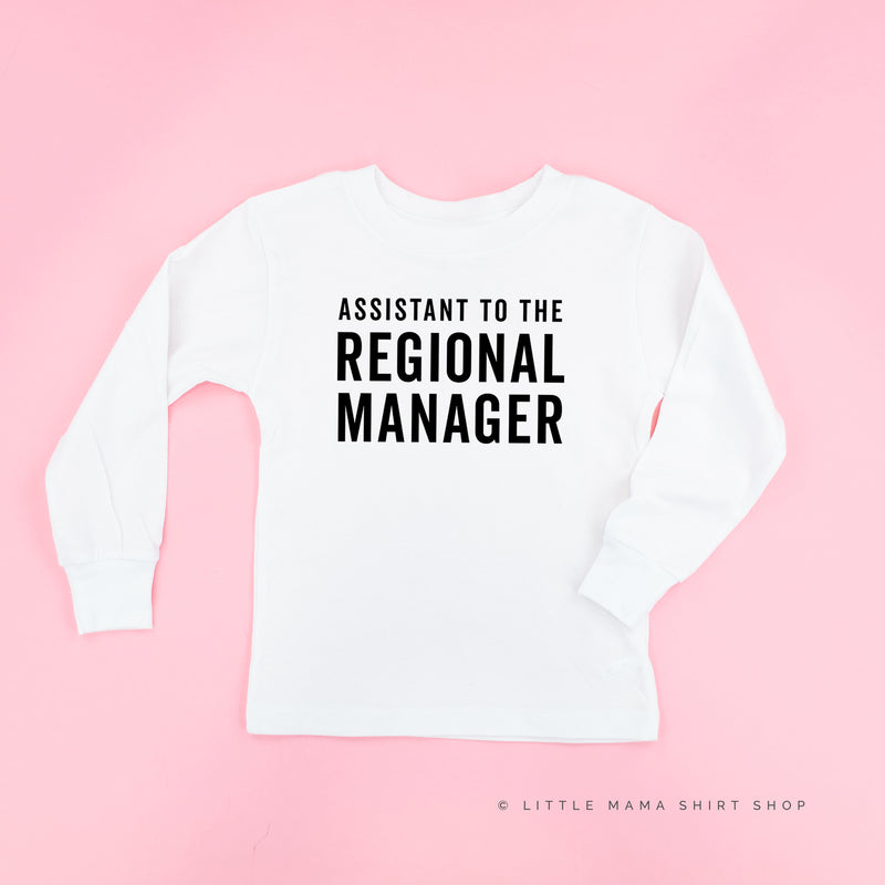 Assistant to the Regional Manager - Long Sleeve Child Shirt