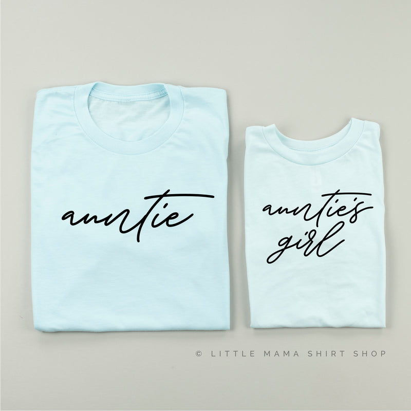 Auntie / Auntie's Girl - Set of 2 Unisex Tees