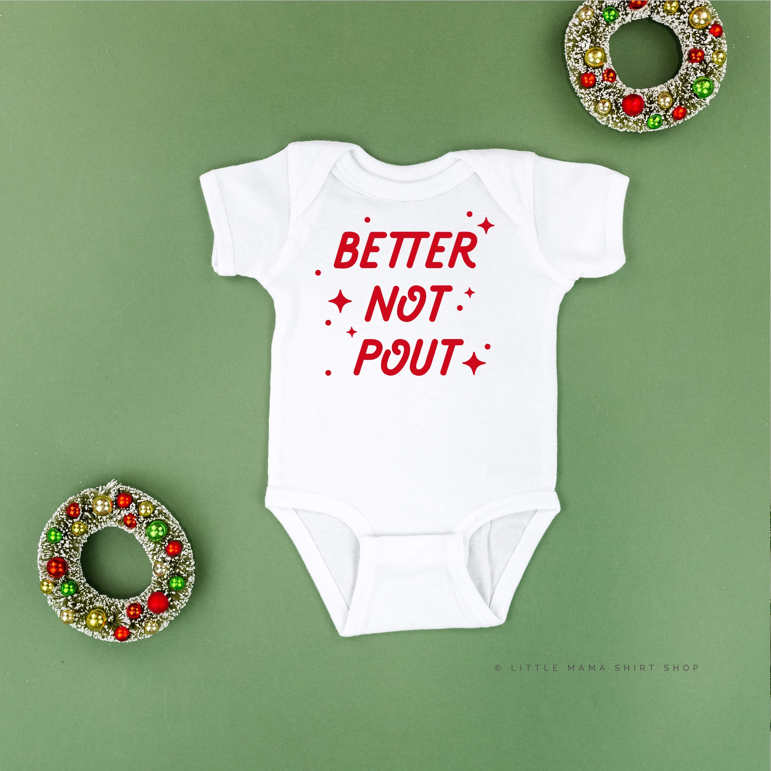 Better Not Pout - Child Tee Little Mama Shirt Shop