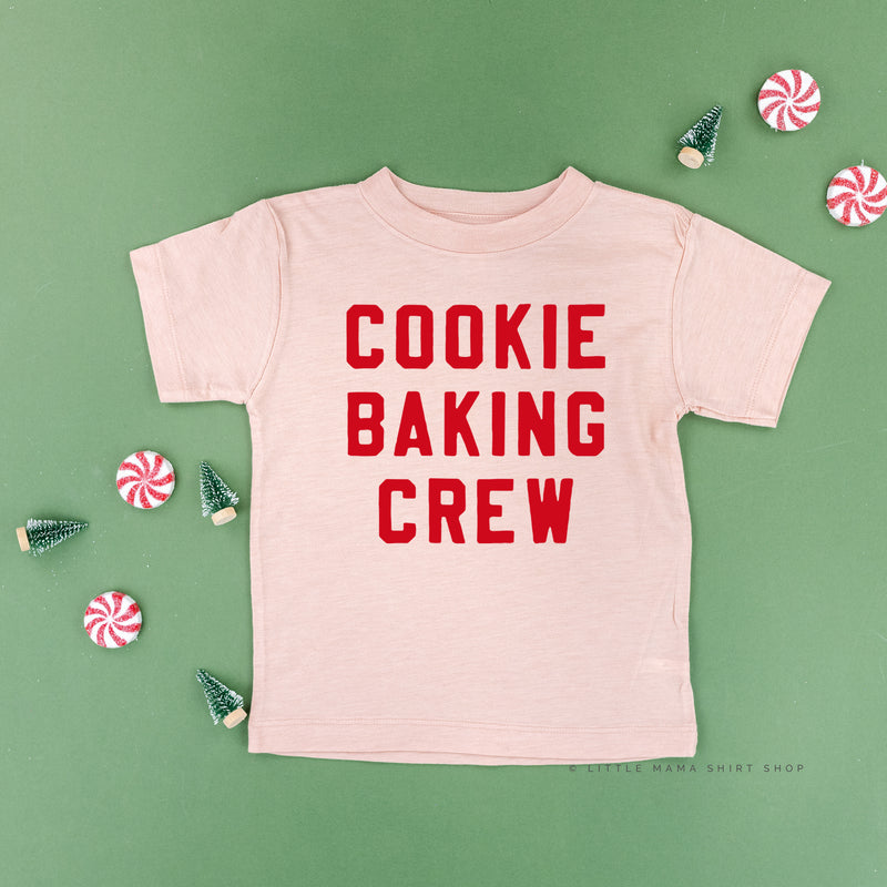 Cookie Baking Crew - Block Font - Child Tee