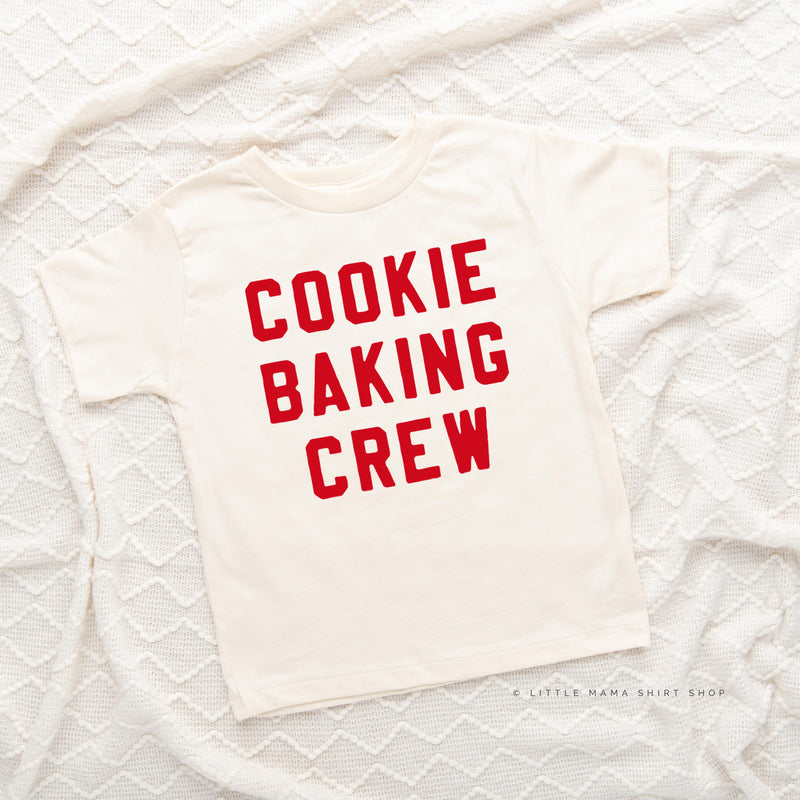 Cookie Baking Crew - Block Font - Child Tee