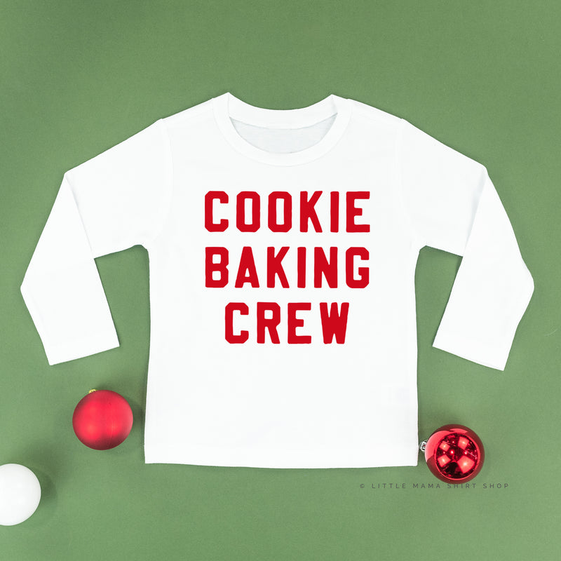 Cookie Baking Crew - Block Font - Child LONG SLEEVE Tee