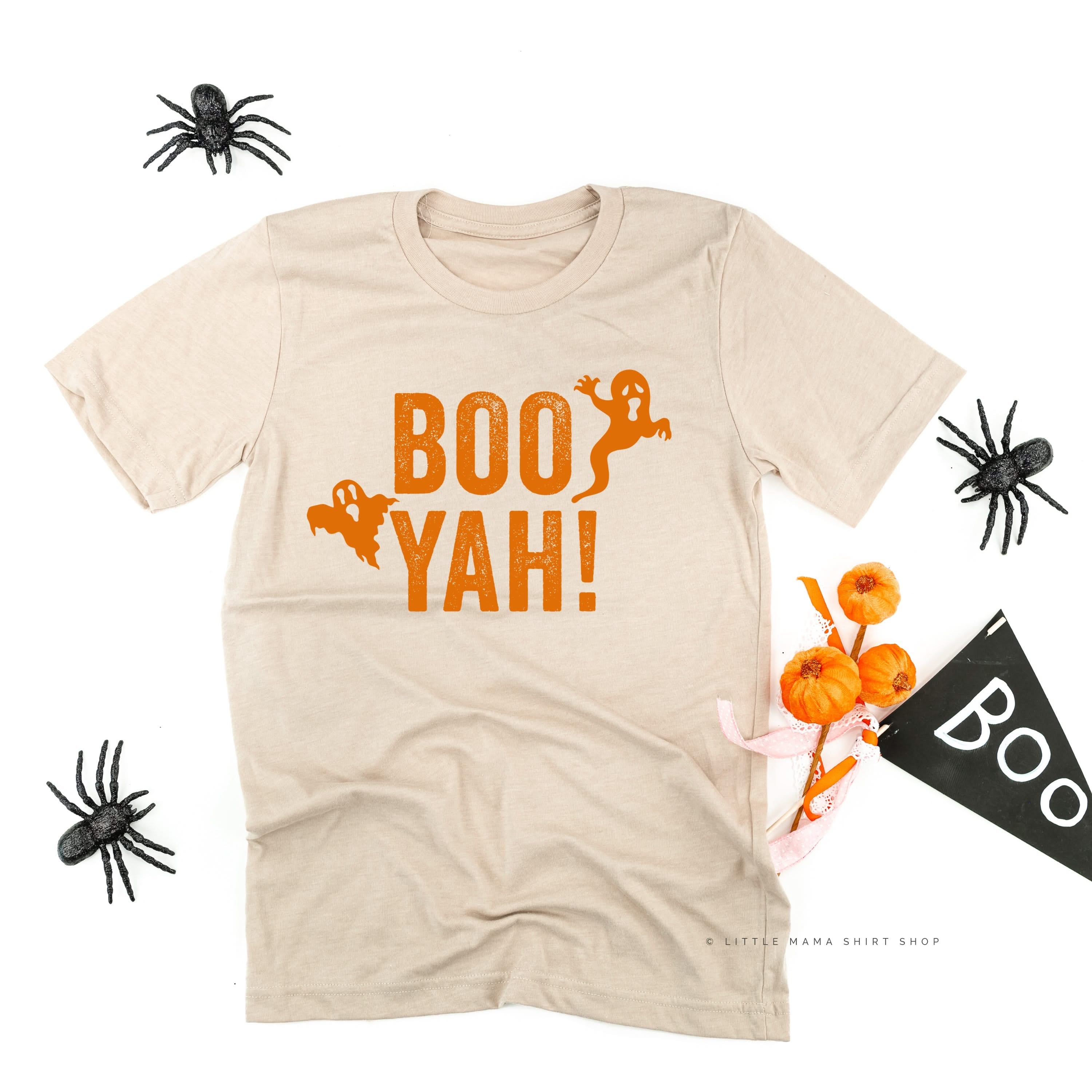 BOO YAH! - Unisex Tee Little Mama Shirt Shop