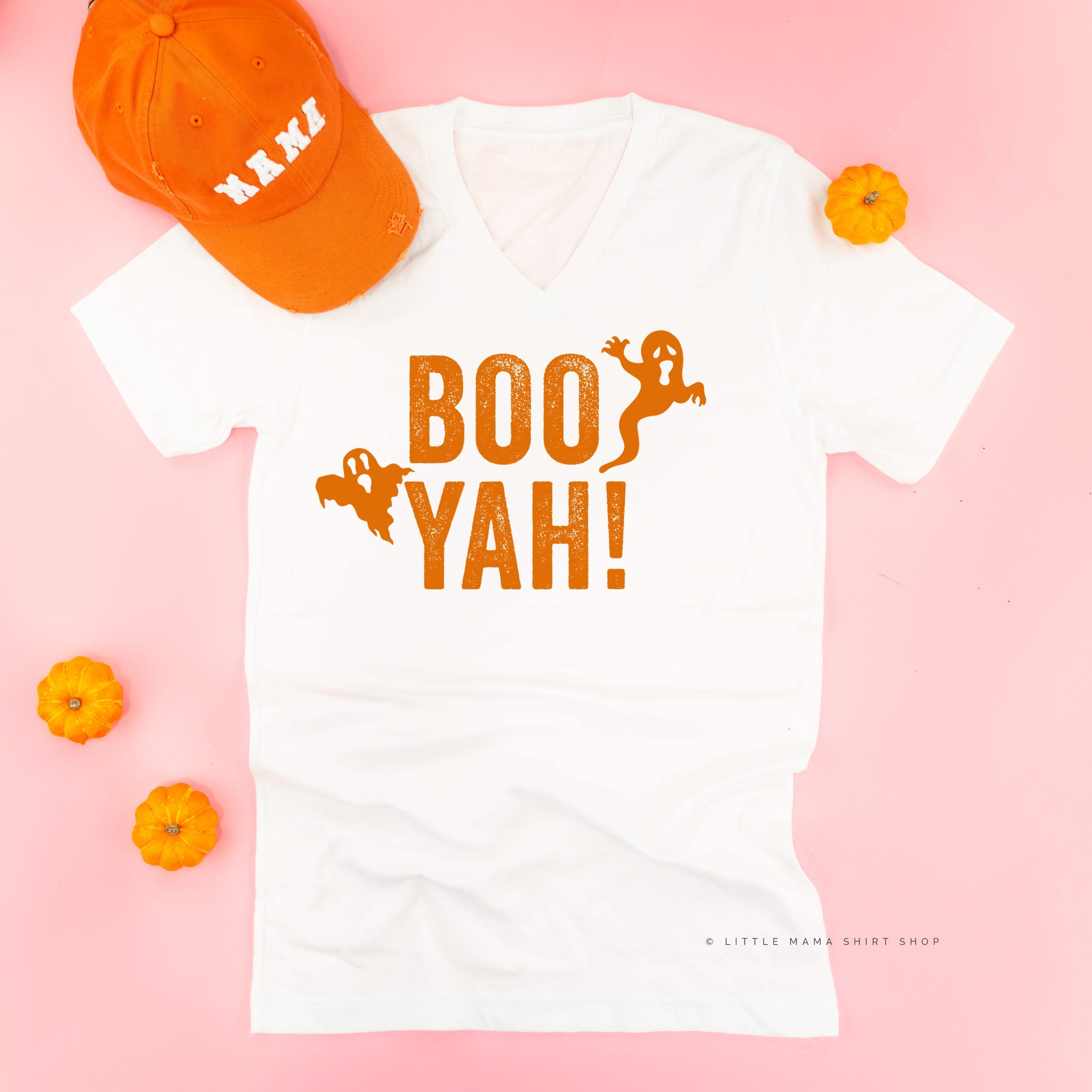 BOO YAH! - Unisex Tee Little Mama Shirt Shop