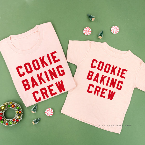 Cookie Baking Crew - Block Font - Set of 2 Unisex Tees