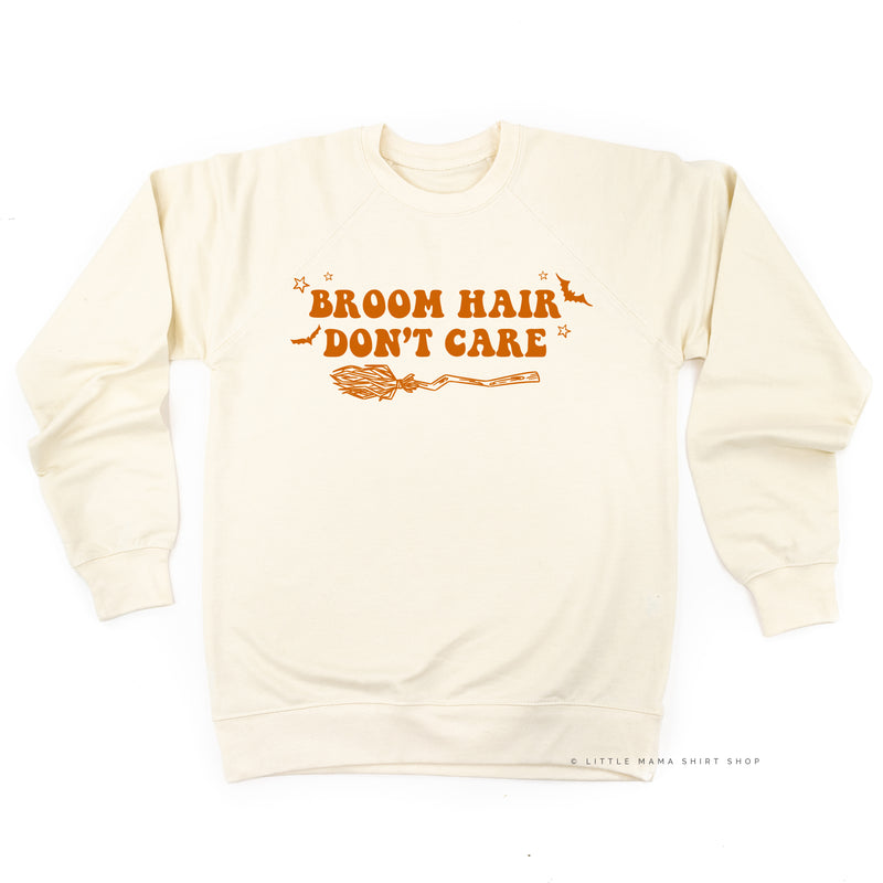 Broom Hair Don't Care - Lightweight Pullover Sweater