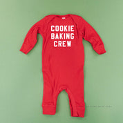Cookie Baking Crew - Block Font - Baby Sleeper Little Mama Shirt Shop