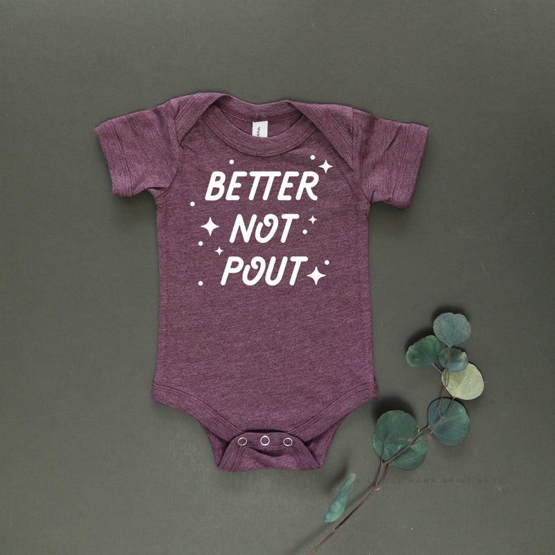 Better Not Pout - Child Tee