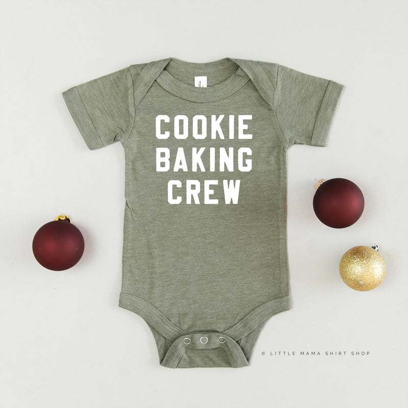 Cookie Baking Crew - Block Font - Child Tee