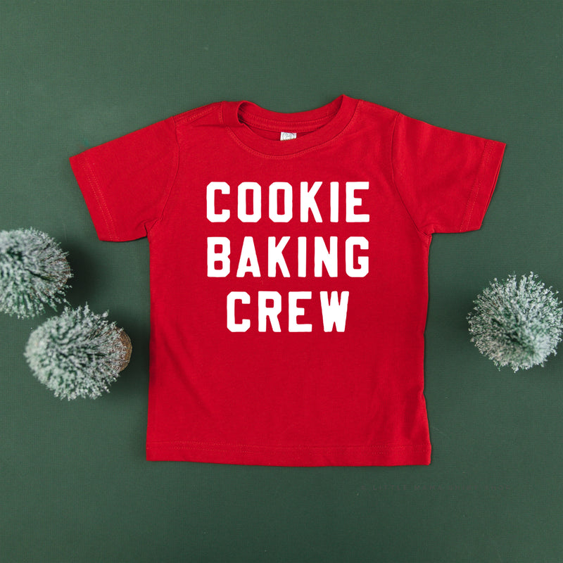 Cookie Baking Crew - Block Font - Child Tee