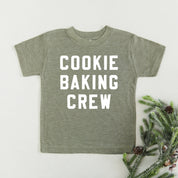 Cookie Baking Crew - Block Font - Child Tee Little Mama Shirt Shop