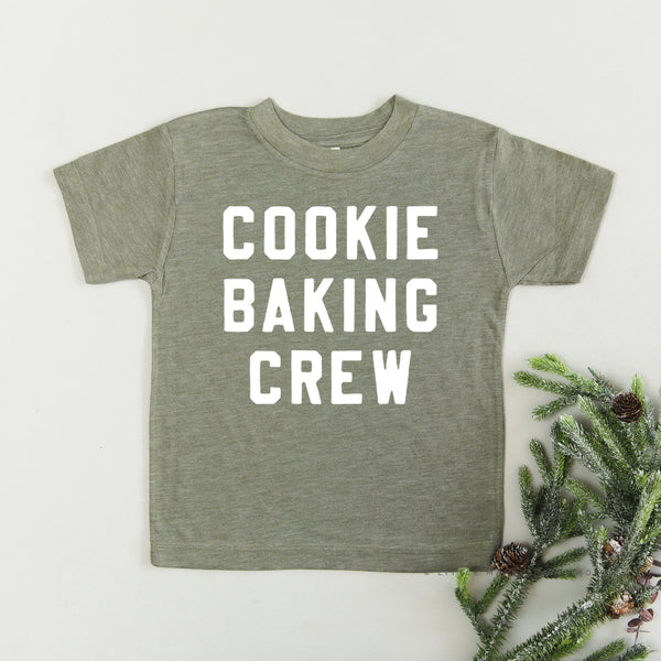 Cookie Baking Crew - Block Font - Child Tee