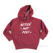 Better Not Pout - Child HOODIE Little Mama Shirt Shop LLC
