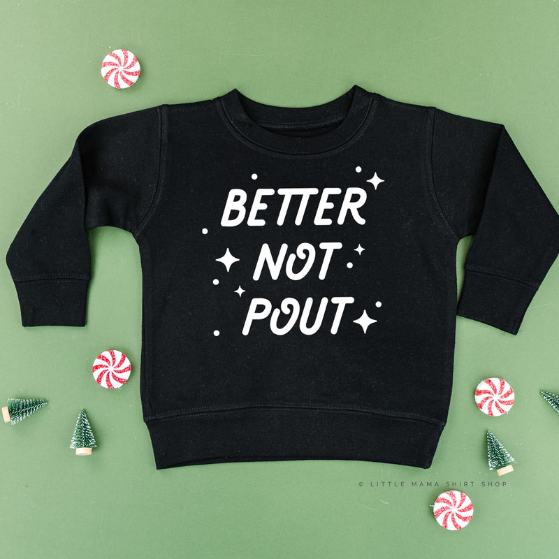 Better Not Pout - Child Sweater