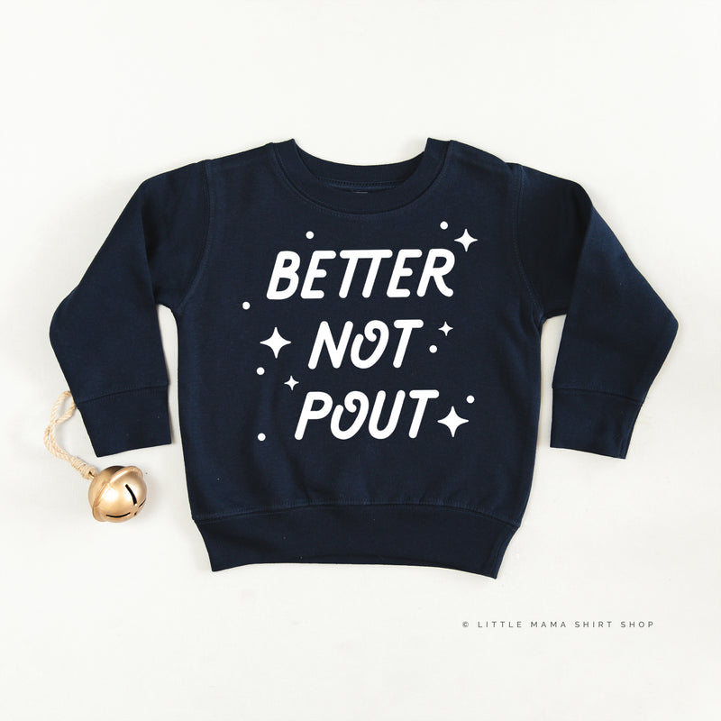 Better Not Pout - Child Sweater