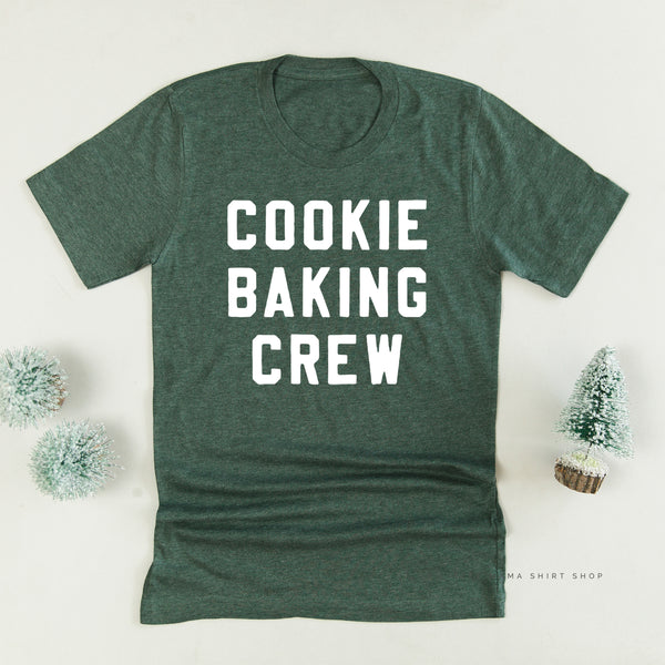 Cookie Baking Crew - Block Font - Unisex Tee