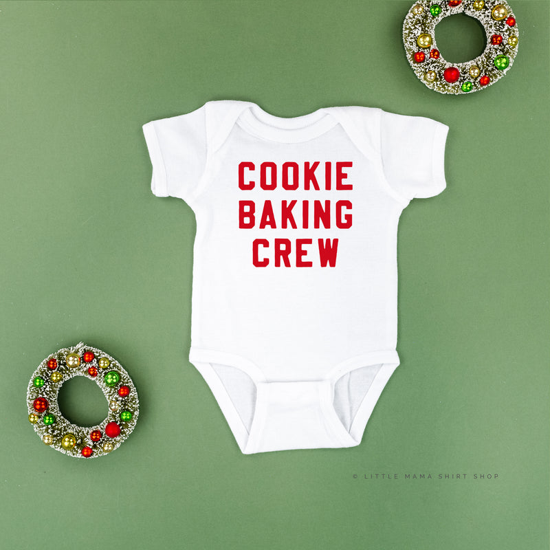 Cookie Baking Crew - Block Font - Child Tee