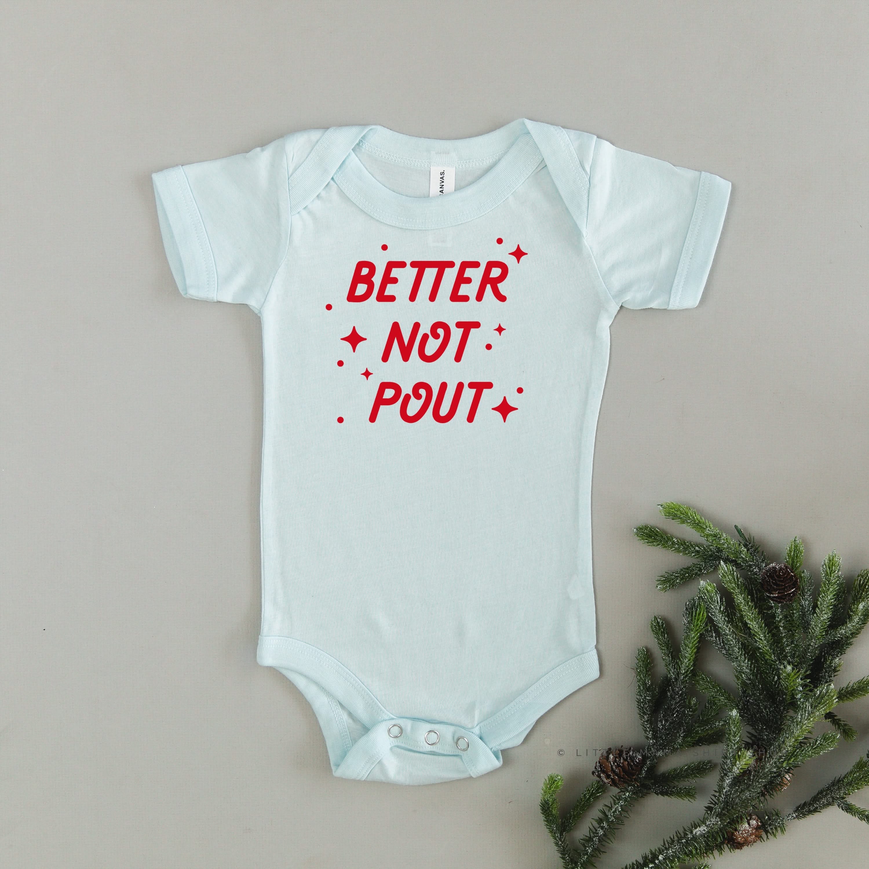 Better Not Pout - Child Tee Little Mama Shirt Shop