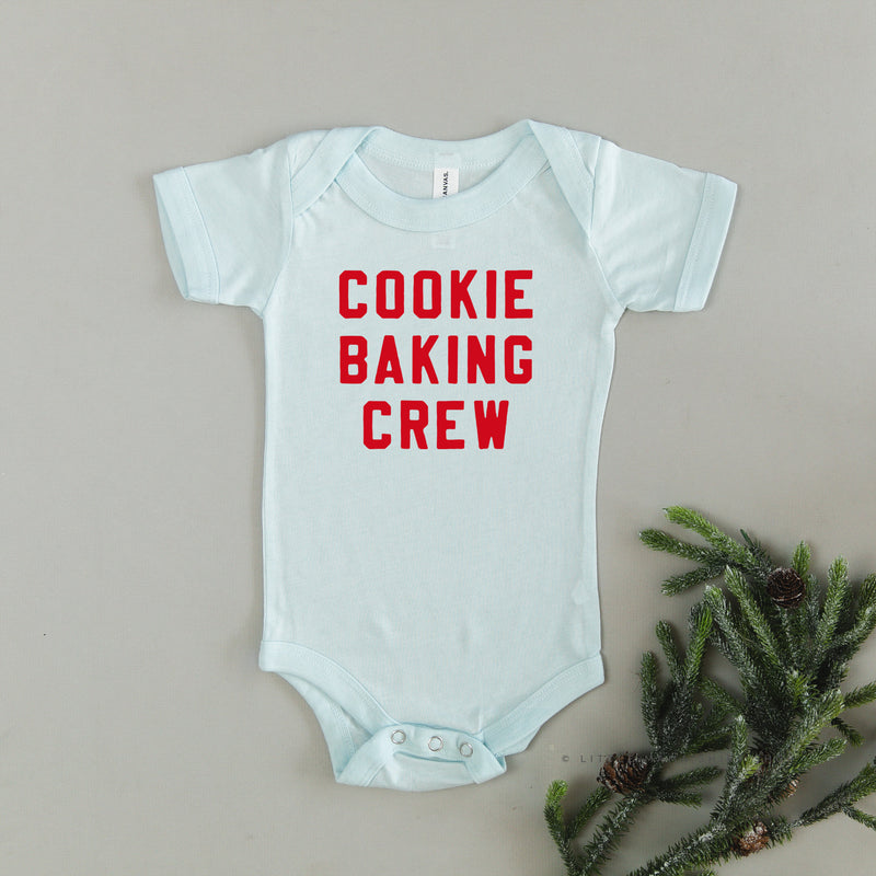 Cookie Baking Crew - Block Font - Child Tee