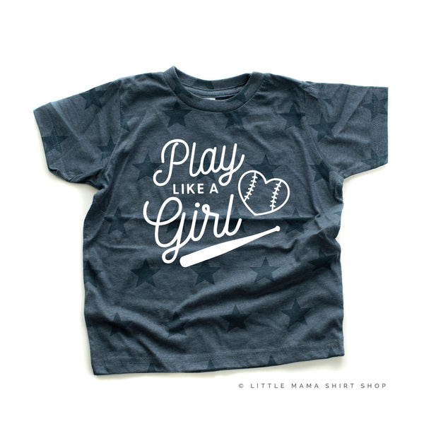 Play Like a Girl - Short Sleeve Child STAR Shirt