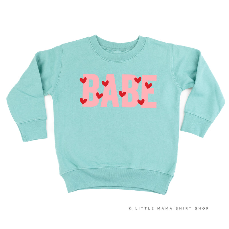 Babe - Mini Hearts - Child Sweater