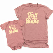Fall Babe - Set of 2 Shirts Little Mama Shirt Shop