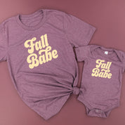 Fall Babe - Set of 2 Shirts Little Mama Shirt Shop