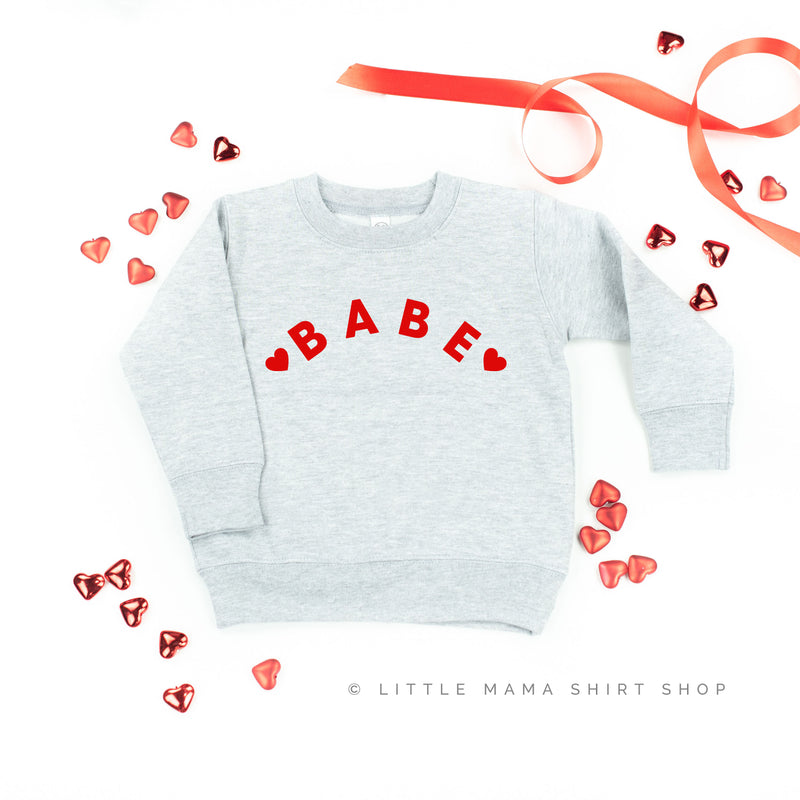 BABE (Two Hearts)  - Child Sweater