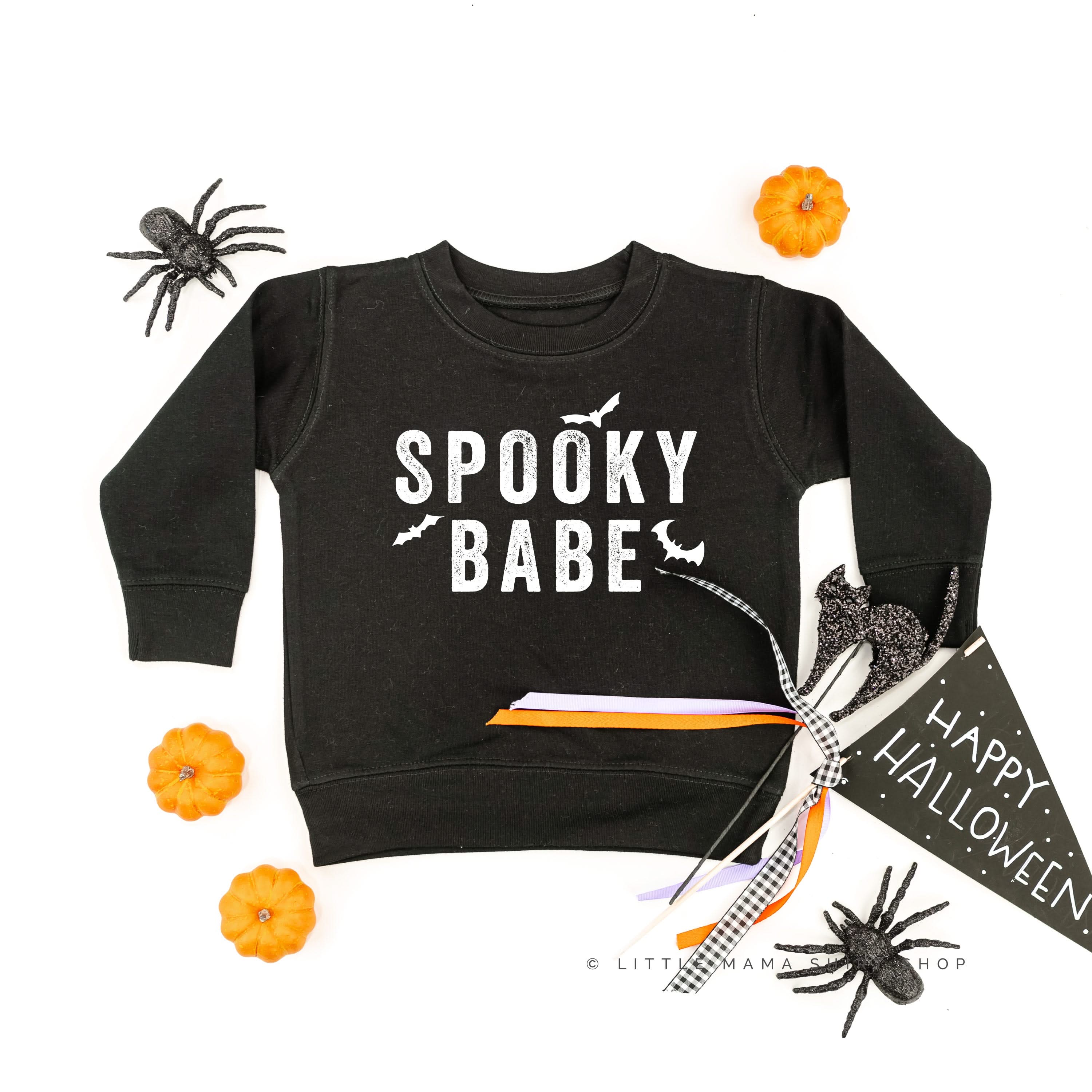SPOOKY BABE - Child Sweater Little Mama Shirt Shop
