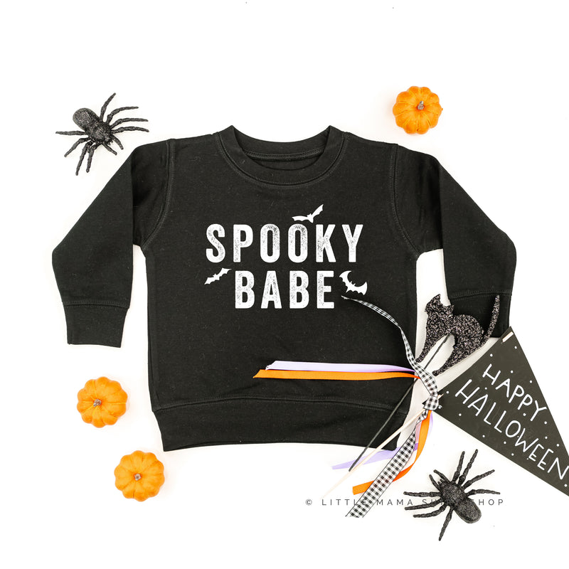 SPOOKY BABE - Child Sweater