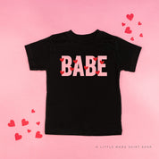 Babe - Mini Hearts - Child Tee Little Mama Shirt Shop