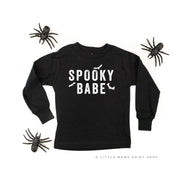 SPOOKY BABE - Long Sleeve Child Shirt Little Mama Shirt Shop