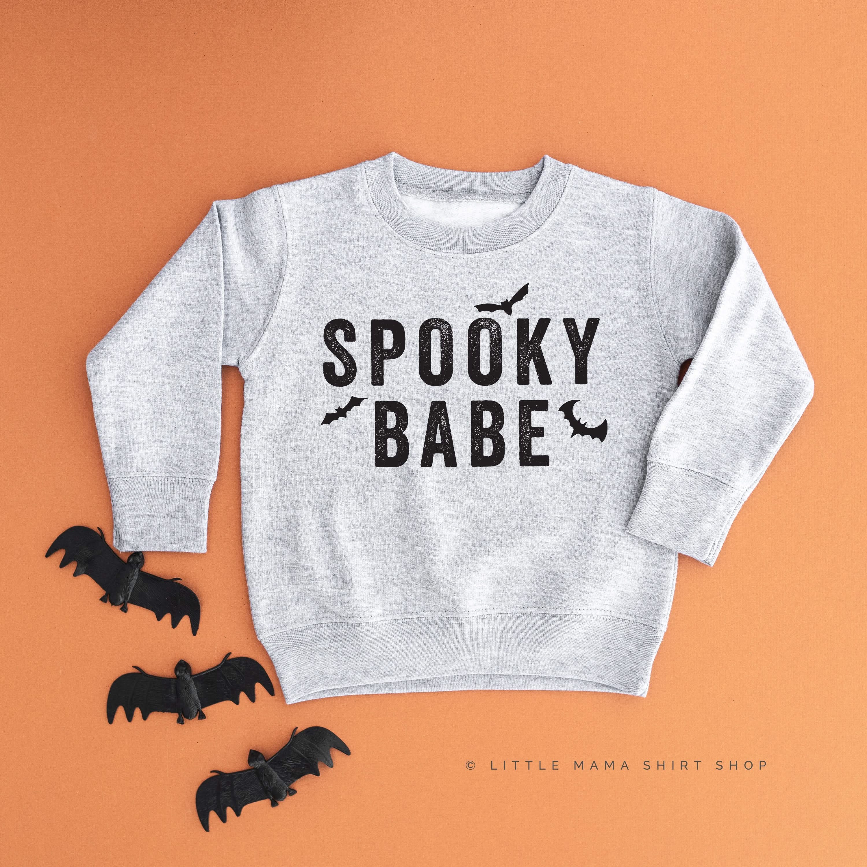 SPOOKY BABE - Child Sweater Little Mama Shirt Shop