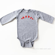 Babe (Two Hearts)  - Child LONG SLEEVE Tee Little Mama Shirt Shop