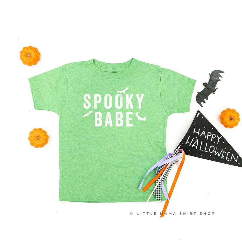 SPOOKY BABE - Short Sleeve Child Shirt