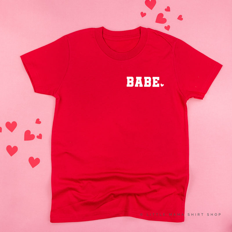 Varsity Heart - Babe (pocket) - Child Tee