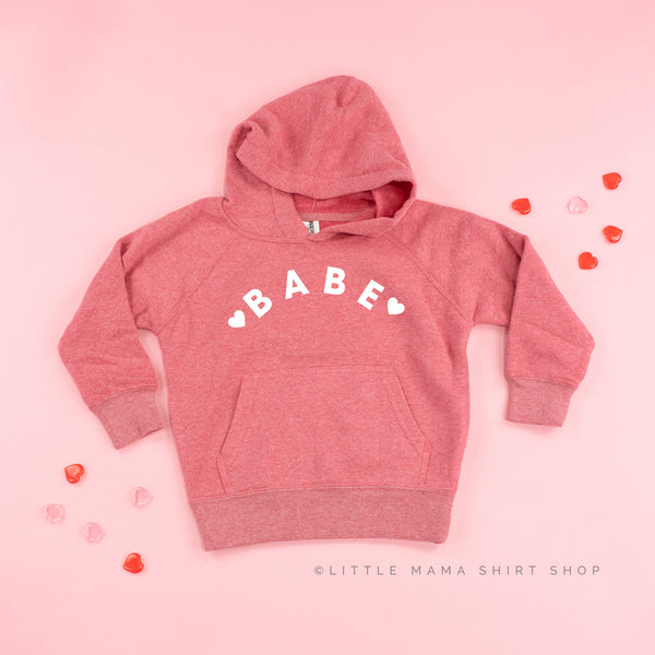 BABE (Two Hearts) - Child Hoodie