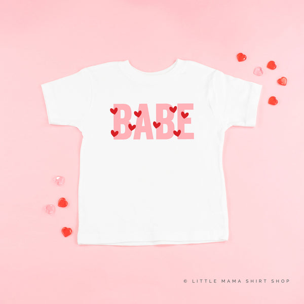 Babe - Mini Hearts - Child Tee