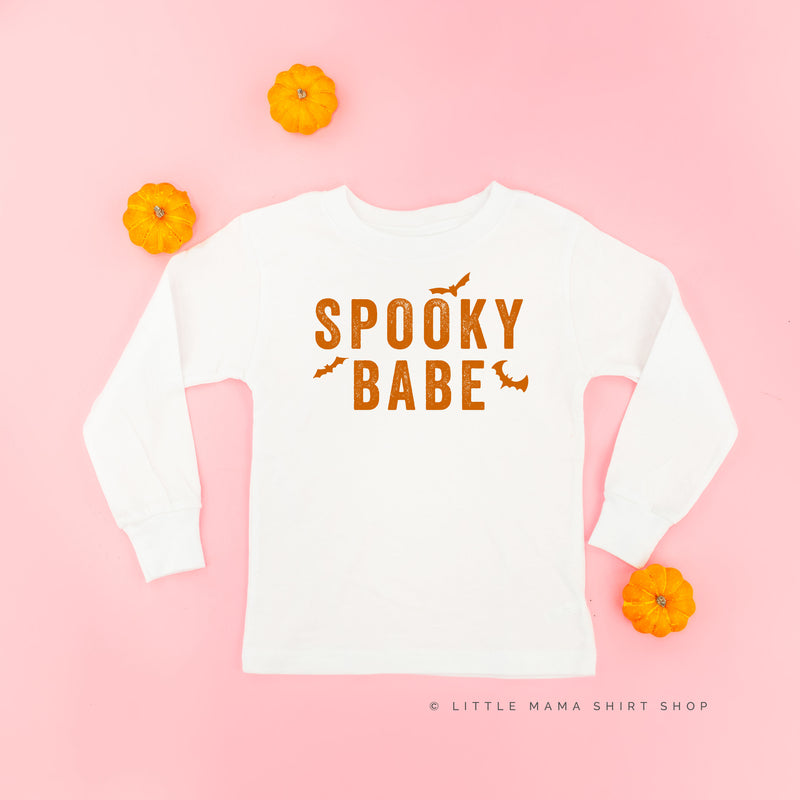 SPOOKY BABE - Long Sleeve Child Shirt
