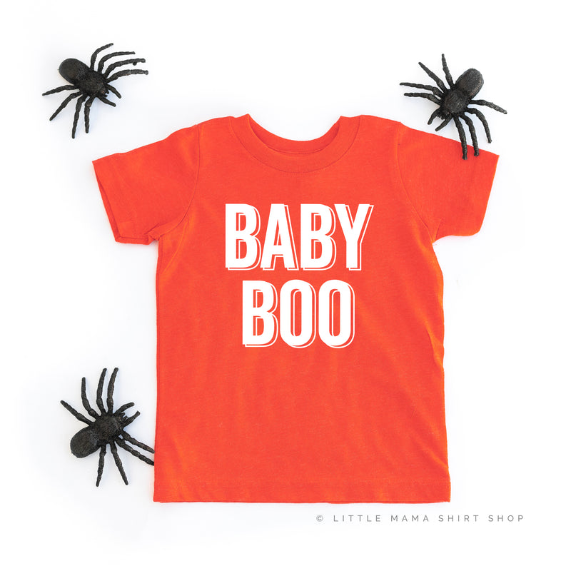 BABY BOO (BLOCK) - Short Sleeve Child Shirt