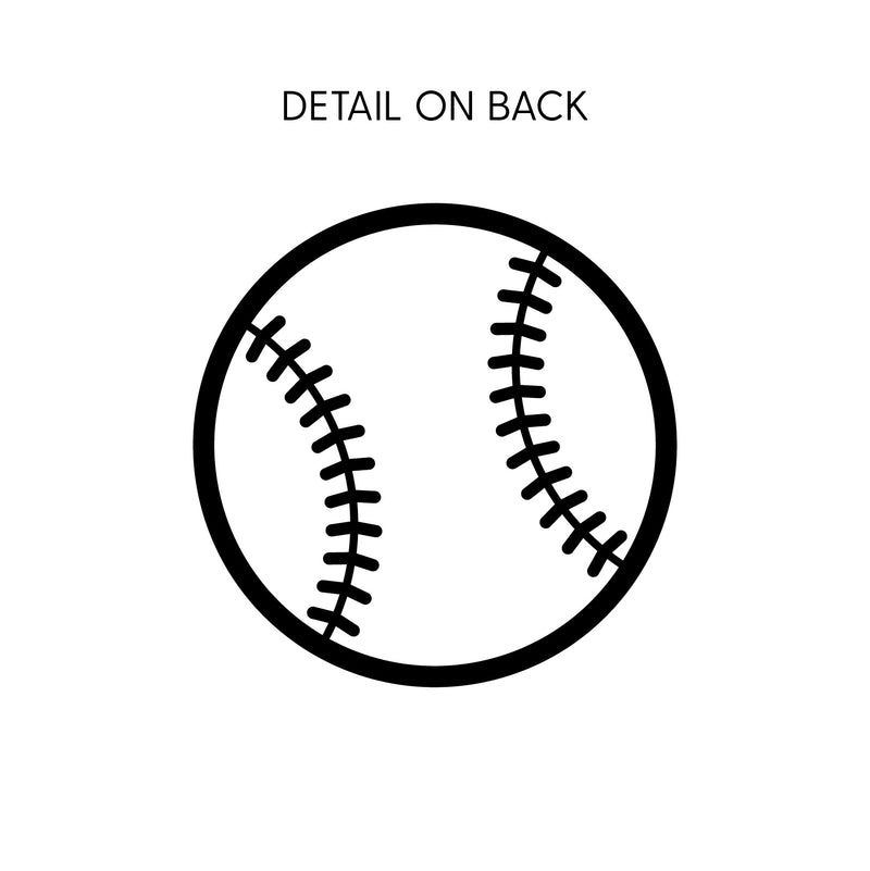 Ballpark Mama - Baseball Detail on Back - Unisex Jersey Tank