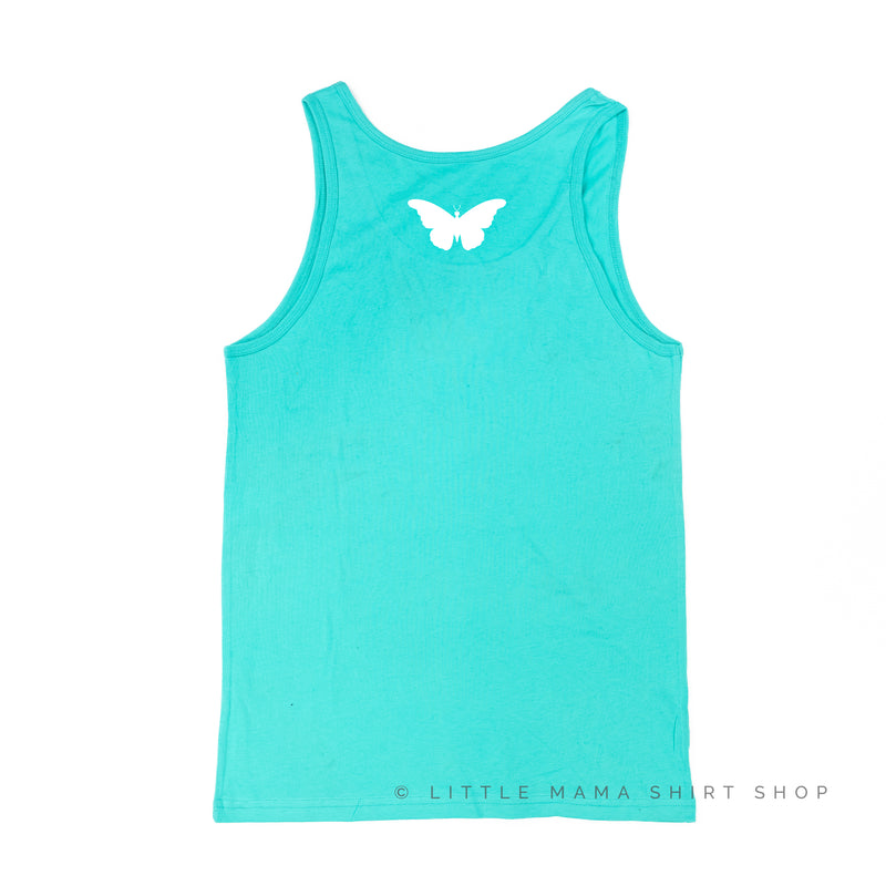 MAMA - Centered Butterfly - Unisex Jersey Tank