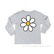 Daisy - Mama's Girl - w/ Full Daisy on Back - Child Long Sleeve Tee Little Mama Shirt Shop
