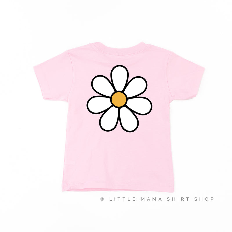 DAISY - SIS - w/ Full Daisy on Back - Short Sleeve Child Shirt