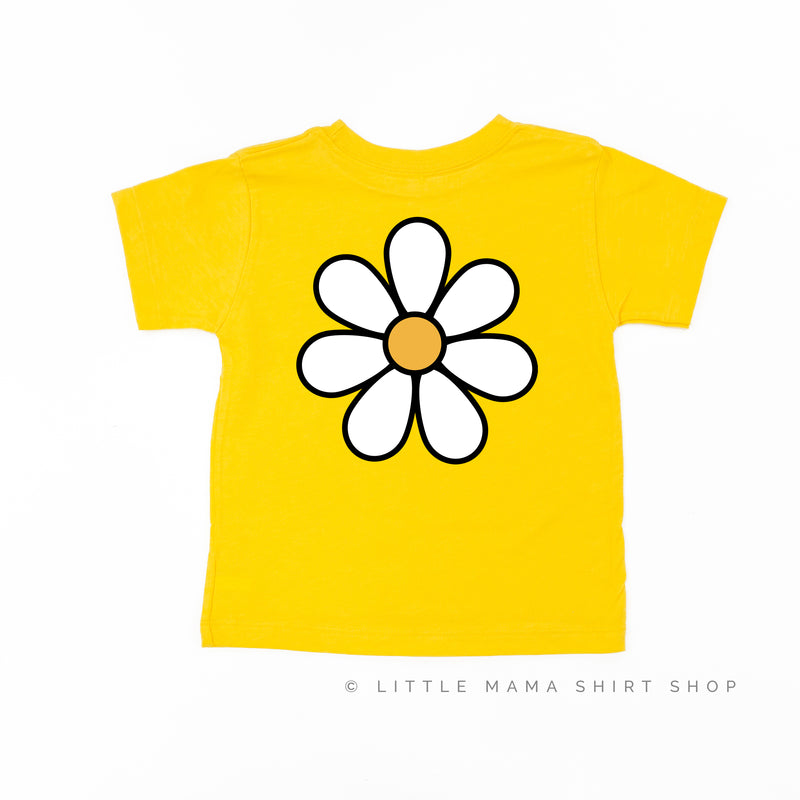 DAISY - SIS - w/ Full Daisy on Back - Short Sleeve Child Shirt