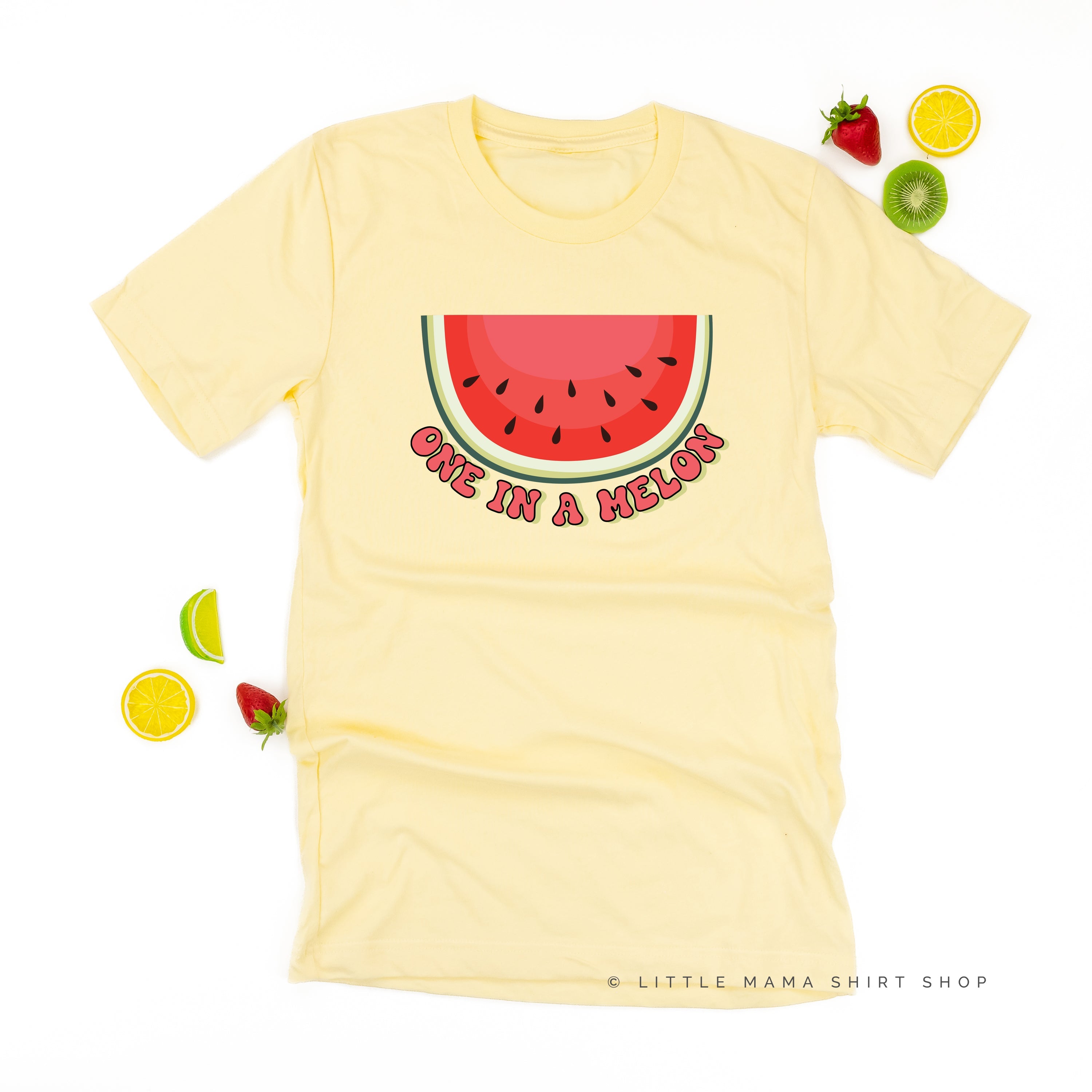 One in a Melon - Unisex Tee Little Mama Shirt Shop